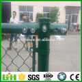 Factory Supply pvc coated green chain link wire fence